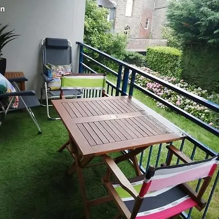 Au Calme, 100M Plage Ecluse, Balcon, Garage, Wifi Dinard Exterior foto